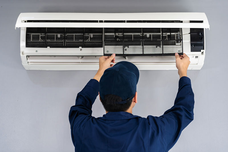 Nettoyage et entretien des systèmes de climatisation dans les bureaux